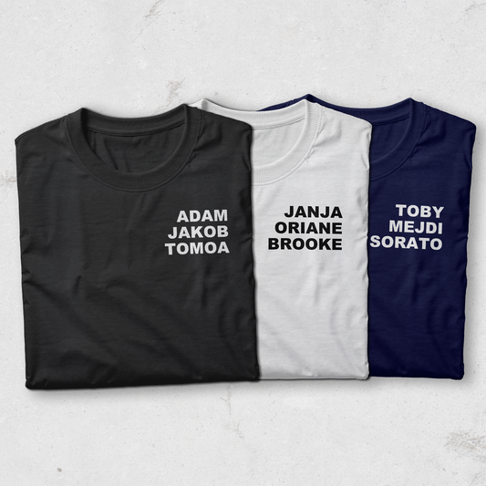 T-SHIRT ADAM JAKOB TOMOA