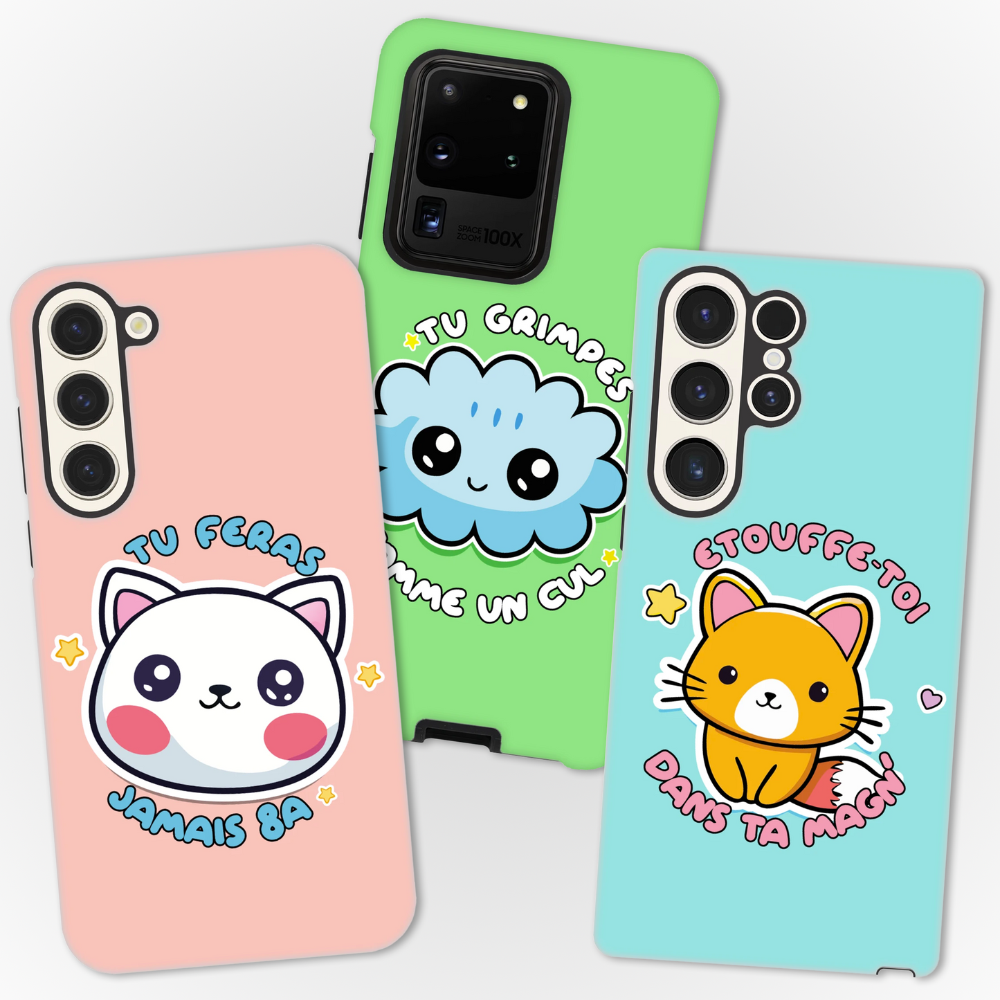 Coque escalade Samsung TU GRIMPES COMME UN CUL