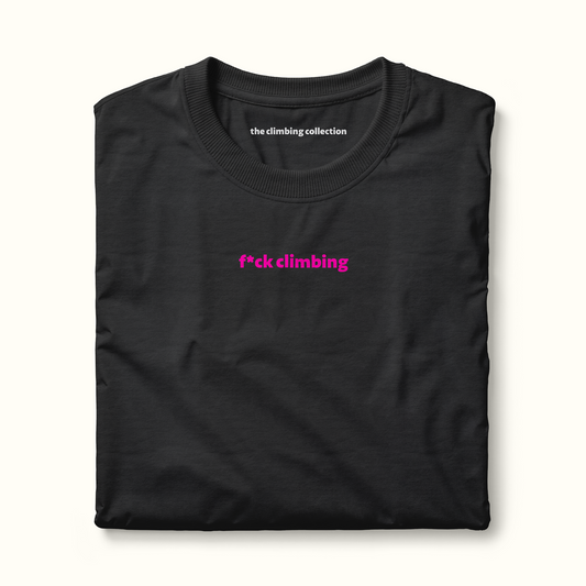 T-shirt F*CK CLIMBING