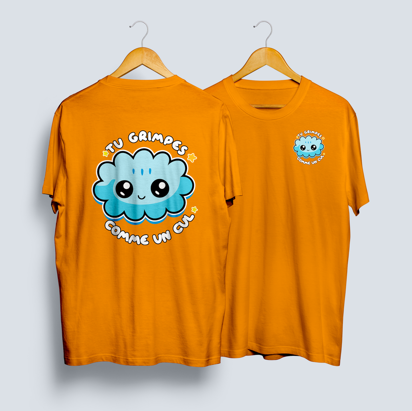 T-shirt TU GRIMPES COMME UN CUL