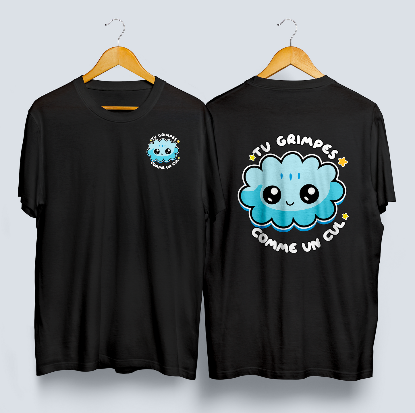 T-shirt TU GRIMPES COMME UN CUL